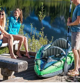 Intex 68306 - Kayak Gonfiabile Challenger k2 & Remi