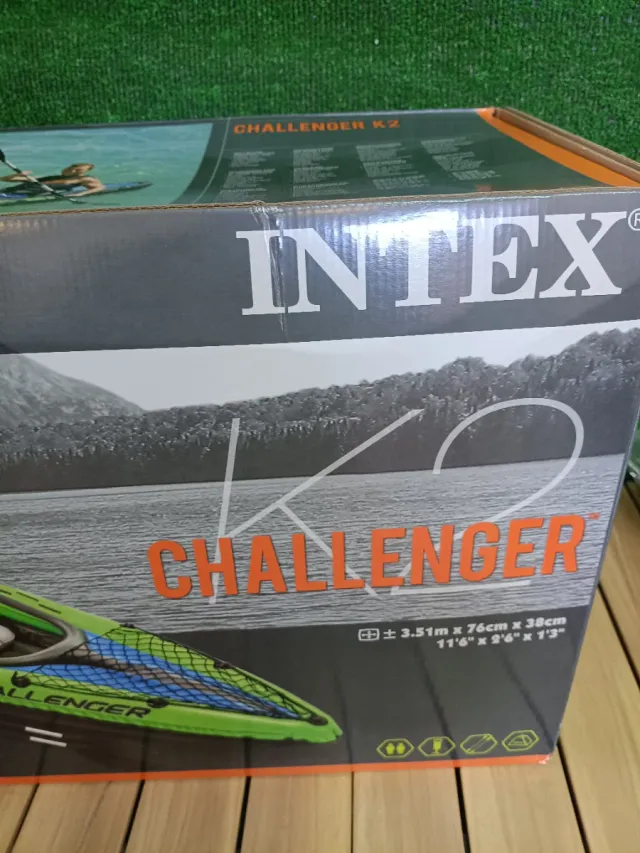 Intex 68306 - Kayak Hinchable Challenger k2 & Remo