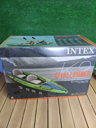 Intex 68306 - Kayak Gonfiabile Challenger k2 & Remi