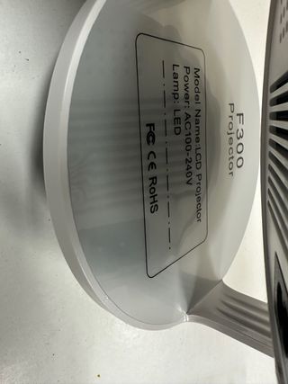 Proyector LED Blanco con Mando