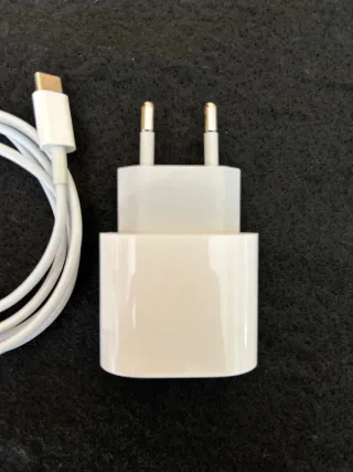 Cargador Apple 18W A1692 + Cable Lightning