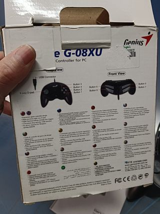 Mando PC Genius maxfire G-08XU