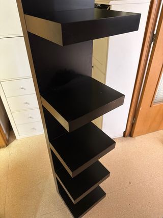 Estantería Ikea Negra