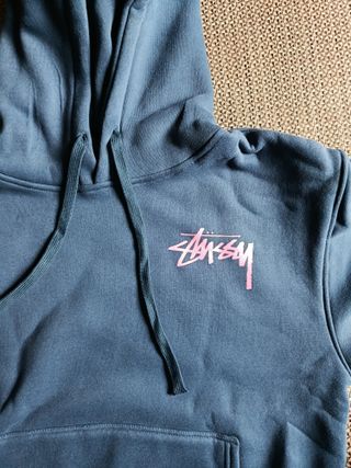 Sudadera Azul estilo Stussy Talla M