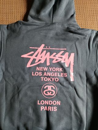 Sudadera Azul estilo Stussy Talla M