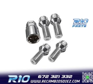 TORNILLOS ANTIRROBO CORTOS 12X125 CÓNICO