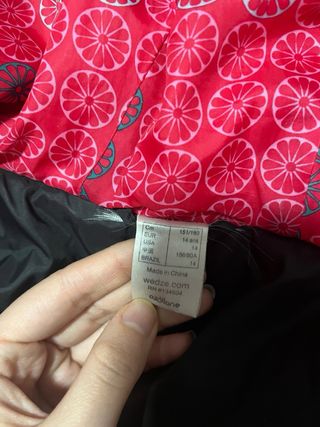 Chaqueta acolchada chica