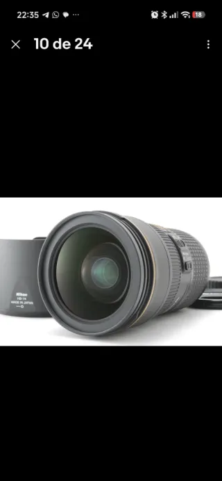 Objetivo Nikon AF-S 24-70mm f/2.8E ED VR