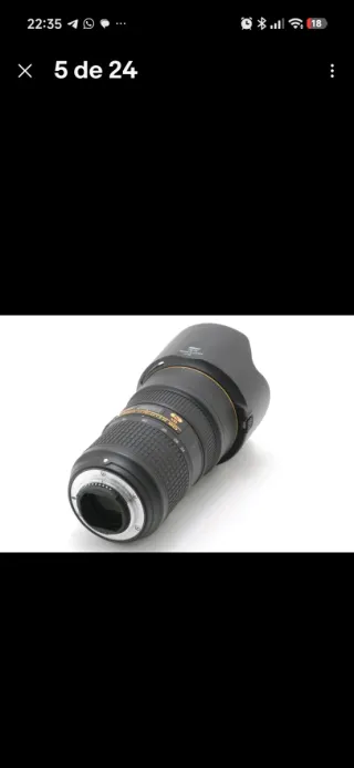 Objetivo Nikon AF-S 24-70mm f/2.8E ED VR