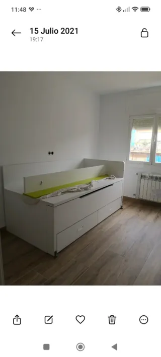 Mueble nido 2 camas y 2 cajones