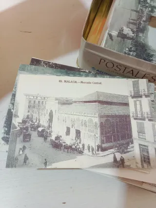 Lote Postales Postales en la Historia de Málaga