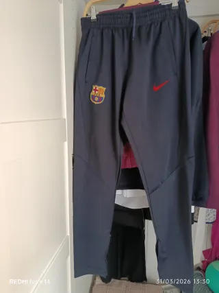 Chándal Oficial FC Barcelona Negro y Azul