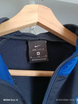 Chándal Oficial FC Barcelona Negro y Azul