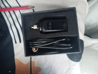 Maquina de tatuar y la impresora