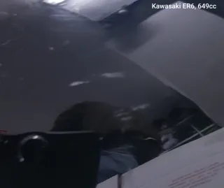 Guardabarros delantero Kawasaki ER6 650cc