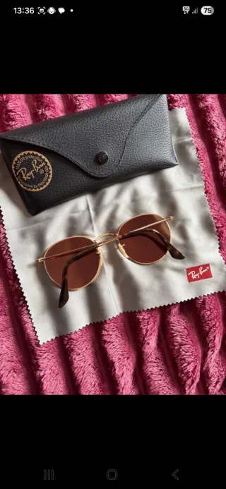 Gafas de sol Ray-Ban RB3447 Dorado Rosa