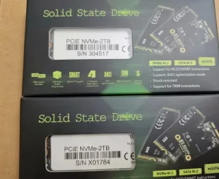 SSD 2TB NVMe Gen 3 2500MB/s