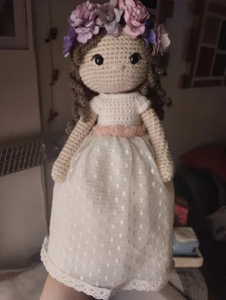 Muñeca Amigurumi Comunión