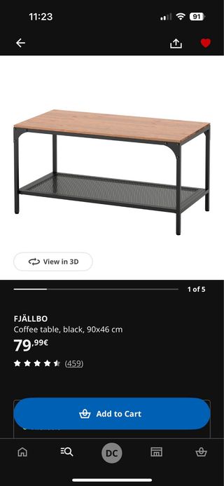 Mesa TV Fjällbo IKEA