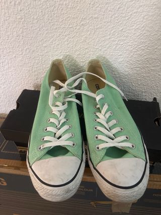 Converse Verdes Talla 44 son de hombre