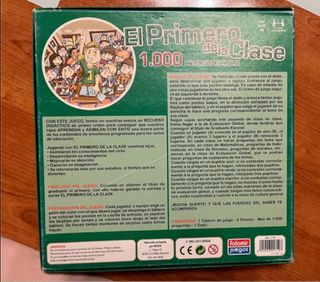 Juego El Primero de la Clase (solo envio)