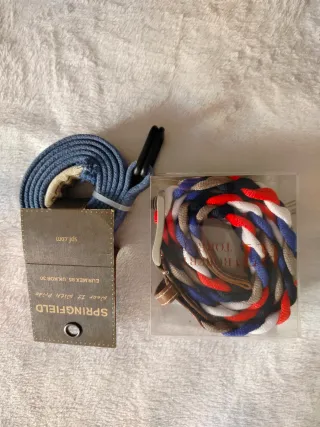 Cinturones ajustables nuevos x2