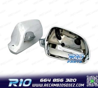 CARCASAS ESPEJOS RETROVISORES AUDI A3 8P A4 B8 A5 A6 4F CROM