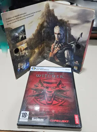 The Witcher PC CD Projekt Red Caja Cartón