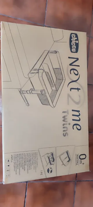 Minicuna Gemelar Chicco Next 2me twins