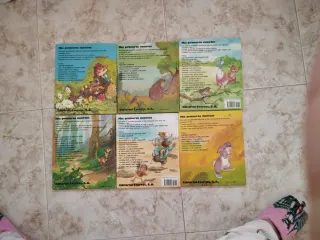 Lote 6 Libros Infantiles Letra Grande