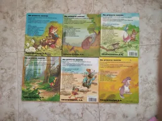 Lote 6 Libros Infantiles Letra Grande