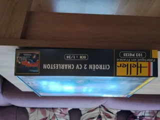 Maqueta Heller Citroën 2CV Charleston 1/24