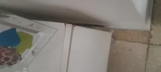 Mueble salón 2 piezas blanco, buen estado