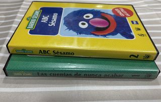 Barrio Sésamo DVD Vol. 1 y 2 (Español)