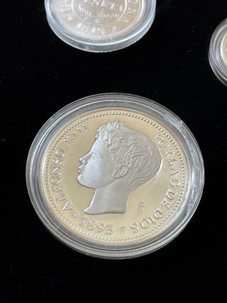 Colección Historia de la peseta FNMT Plata 999
