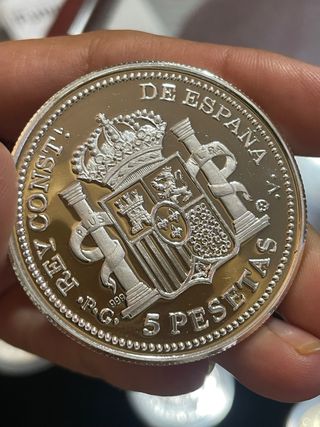 Colección Historia de la peseta FNMT Plata 999