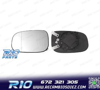 CRISTAL ESPEJO BASE IZQUIERDO VOLVO S40 04-10
