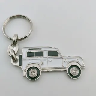 Llavero Land Rover defender corto
