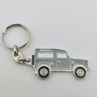 Llavero Land Rover defender corto