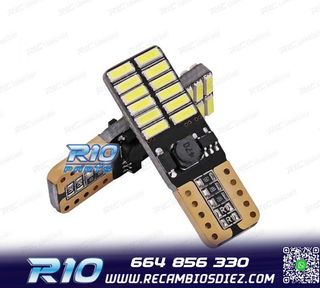 BOMBILLA T10 LED 24 SMD CANBUS