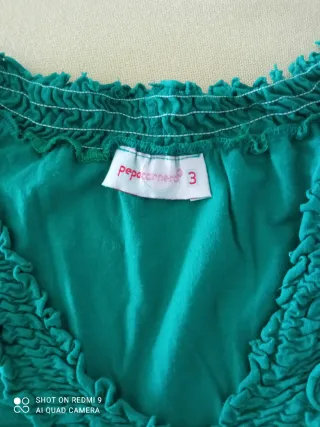 Camiseta elástica verde