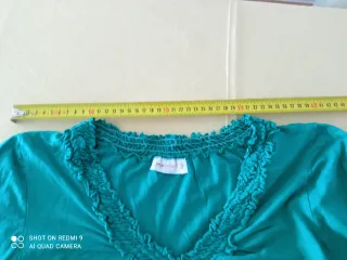 Camiseta elástica verde