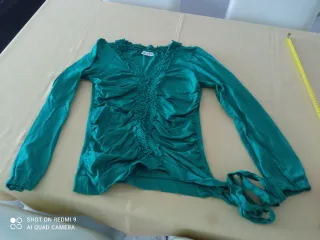 Camiseta elástica verde