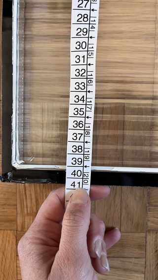 Vidrio doble grueso ventanal ventana cristal