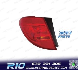 PILOTO IZQ PARA OPEL MERIVA 10-13 ROJO