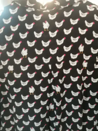 camicetta fantasia gallinelle tg 44 IT