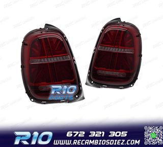 PILOTOS LED MINI COOPER F55 F56 F57 14-17 ROJO AHUMADO