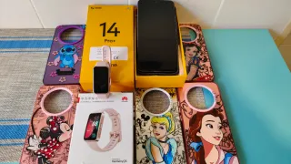 Realme 14 Pro Plus Morado 12GB-512GB y 5 fundas