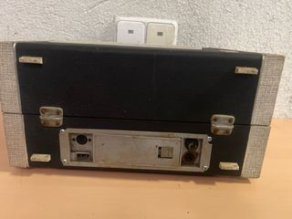 Tocadiscos Portátil Perpetuum Ebner Beige/Gris