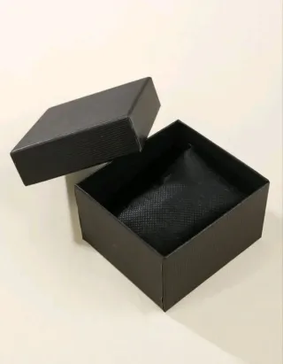 Reloj RICECGO Cuarzo Hombre Negro/Plata